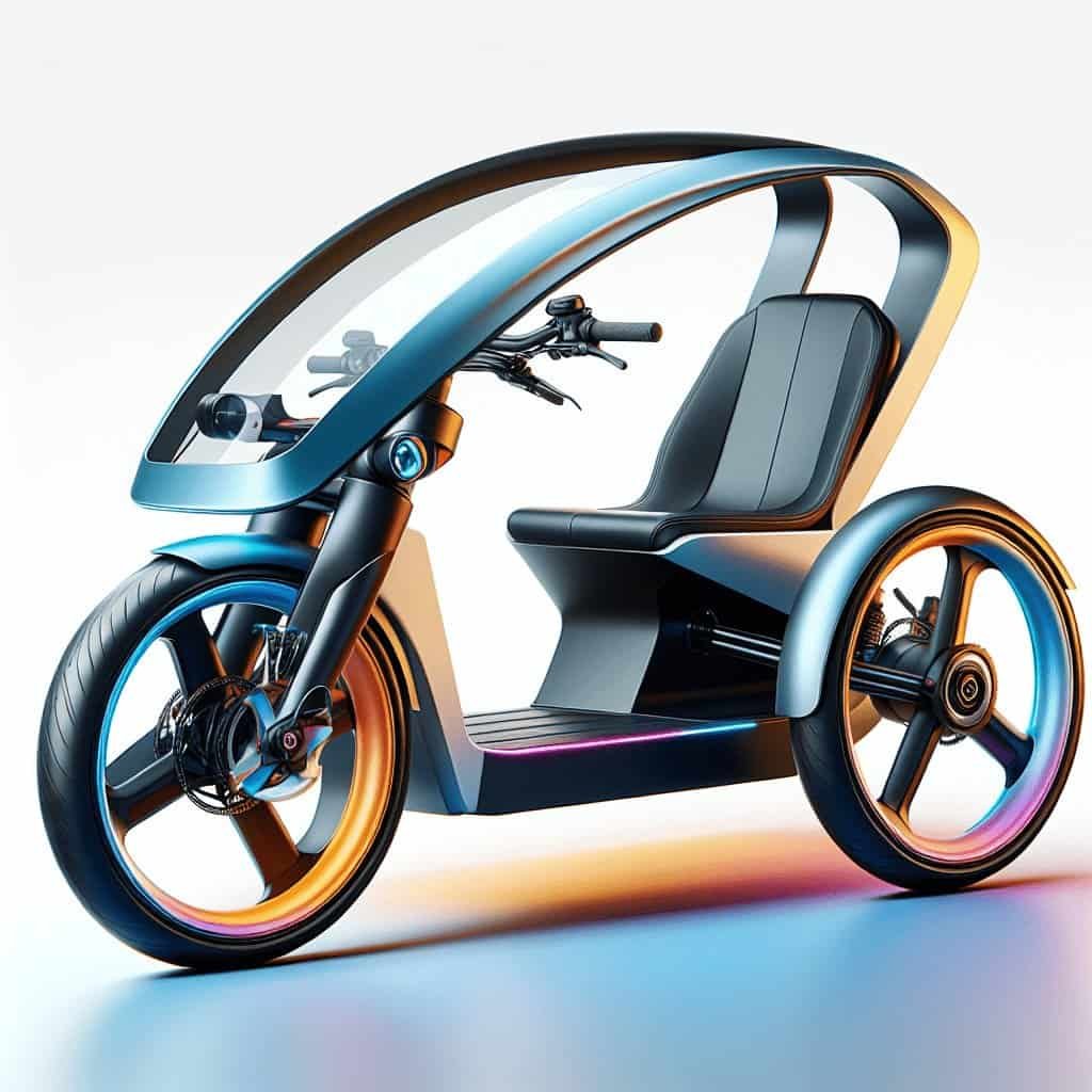 CHONGHAN Electric Tricycle, Electric Trike Fat Tire Bicycle Trike 3 Wheel Ebikes, 750W 15Ah Removable Battery, Big Basket, Three Wheel Electric Bike for Seniors