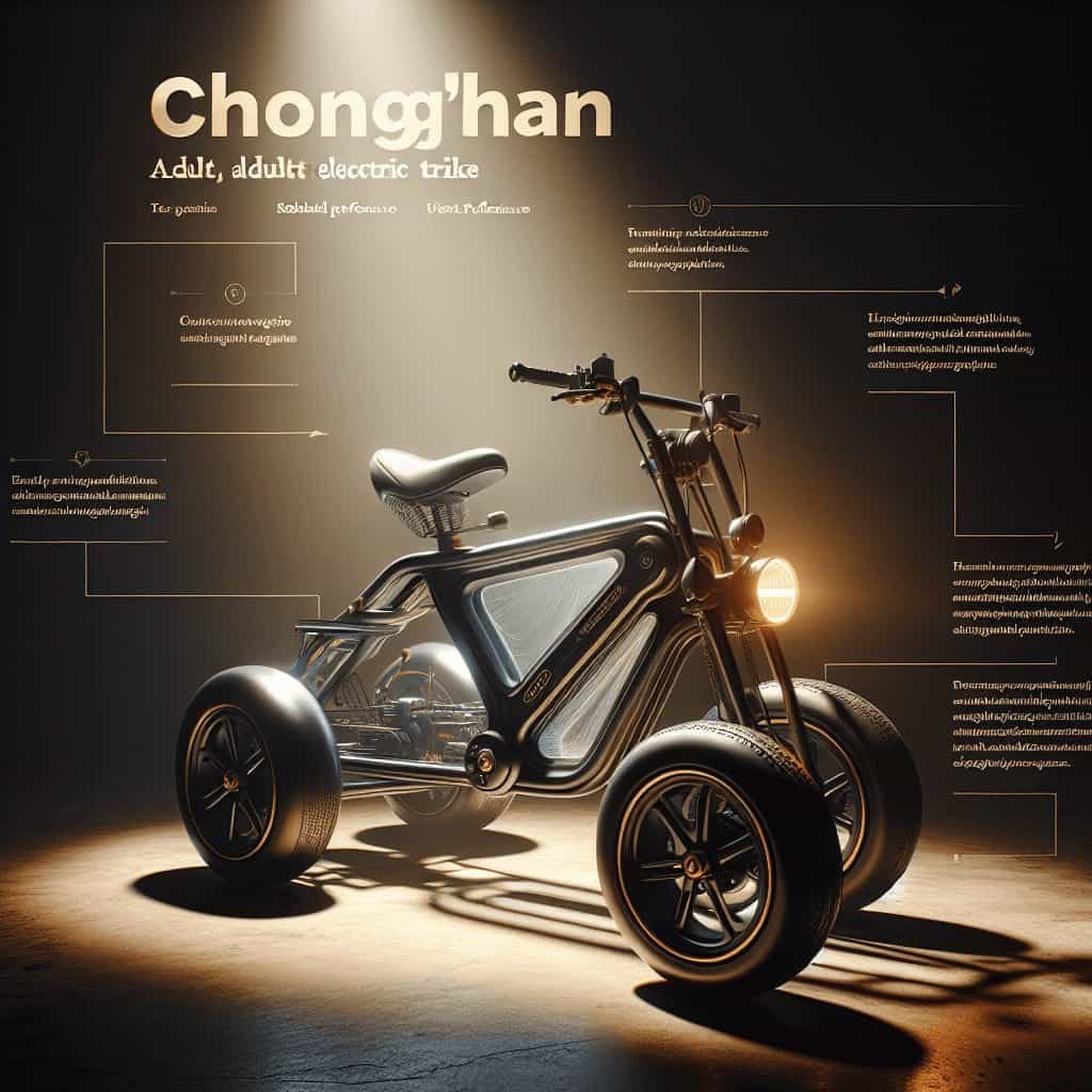 CHONGHAN Electric Trike Adults,20 Fat Tire Electric Tricycle, 500W 48V 10Ah Removable Battery, 350lbs for Seniors CHONGHAN Electric Trike Adults,20 Fat Tire Electric Tricycle, 500W 48V 10Ah Removable Battery, 350lbs for Seniors