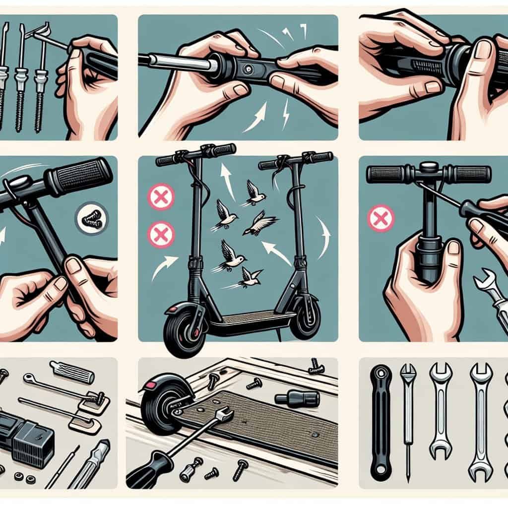 How Do I Check And Replace The Electric Scooters Handlebar Grips? How Do I Check And Replace The Electric Scooters Handlebar Grips?