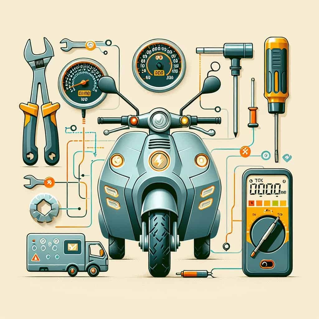 How Do I Troubleshoot Issues With The Electric Scooters Speedometer And Odometer? How Do I Troubleshoot Issues With The Electric Scooters Speedometer And Odometer?