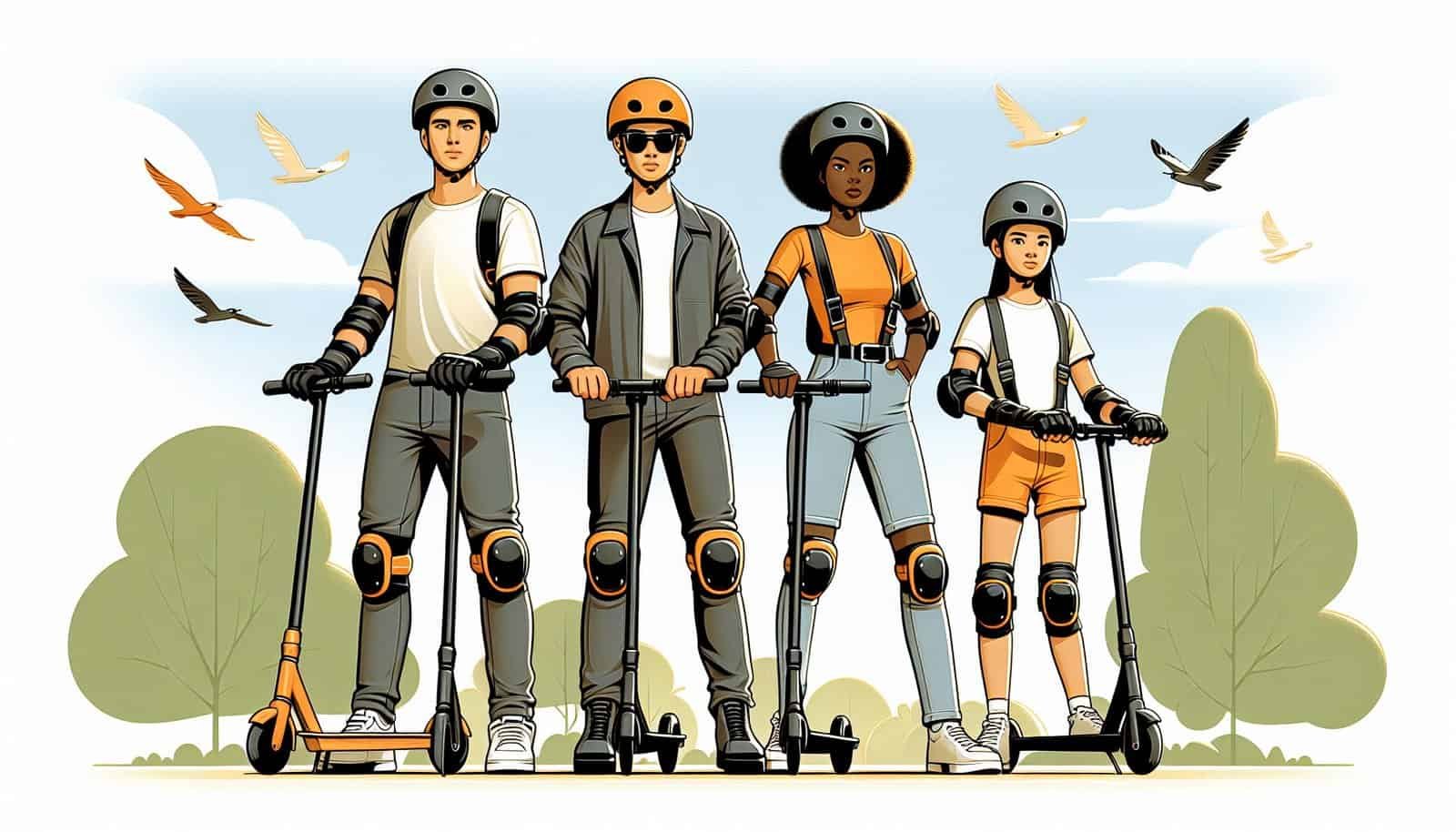 What Safety Gear Is Recommended When Riding An Electric Scooter? What Safety Gear Is Recommended When Riding An Electric Scooter?