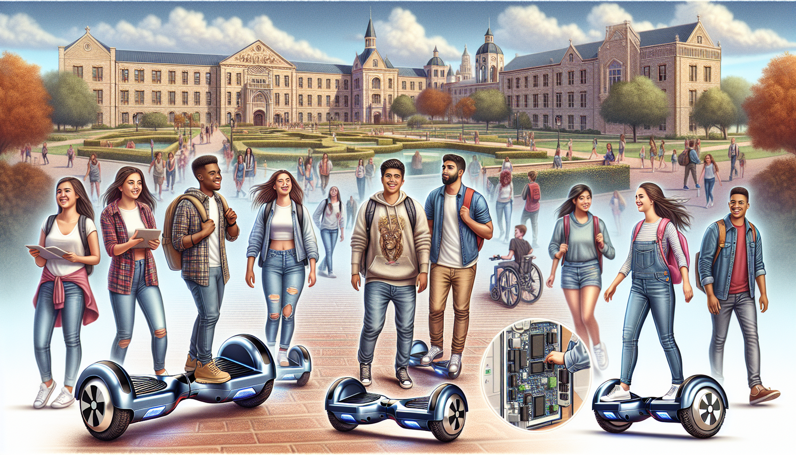 Are Hoverboards Allowed On College Campuses?