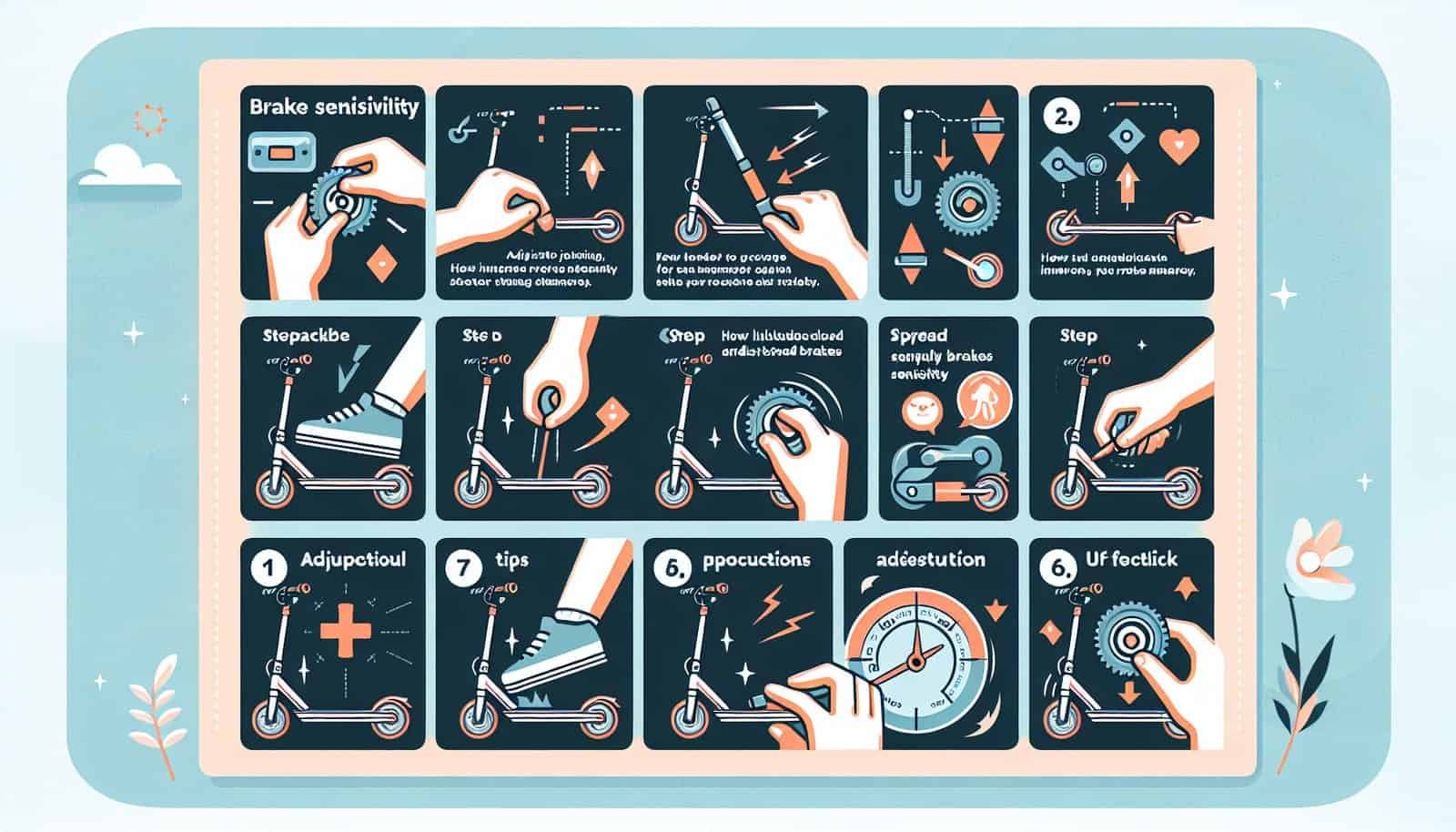How Do I Adjust The Sensitivity Of The Brakes On My Electric Scooter? How Do I Adjust The Sensitivity Of The Brakes On My Electric Scooter?