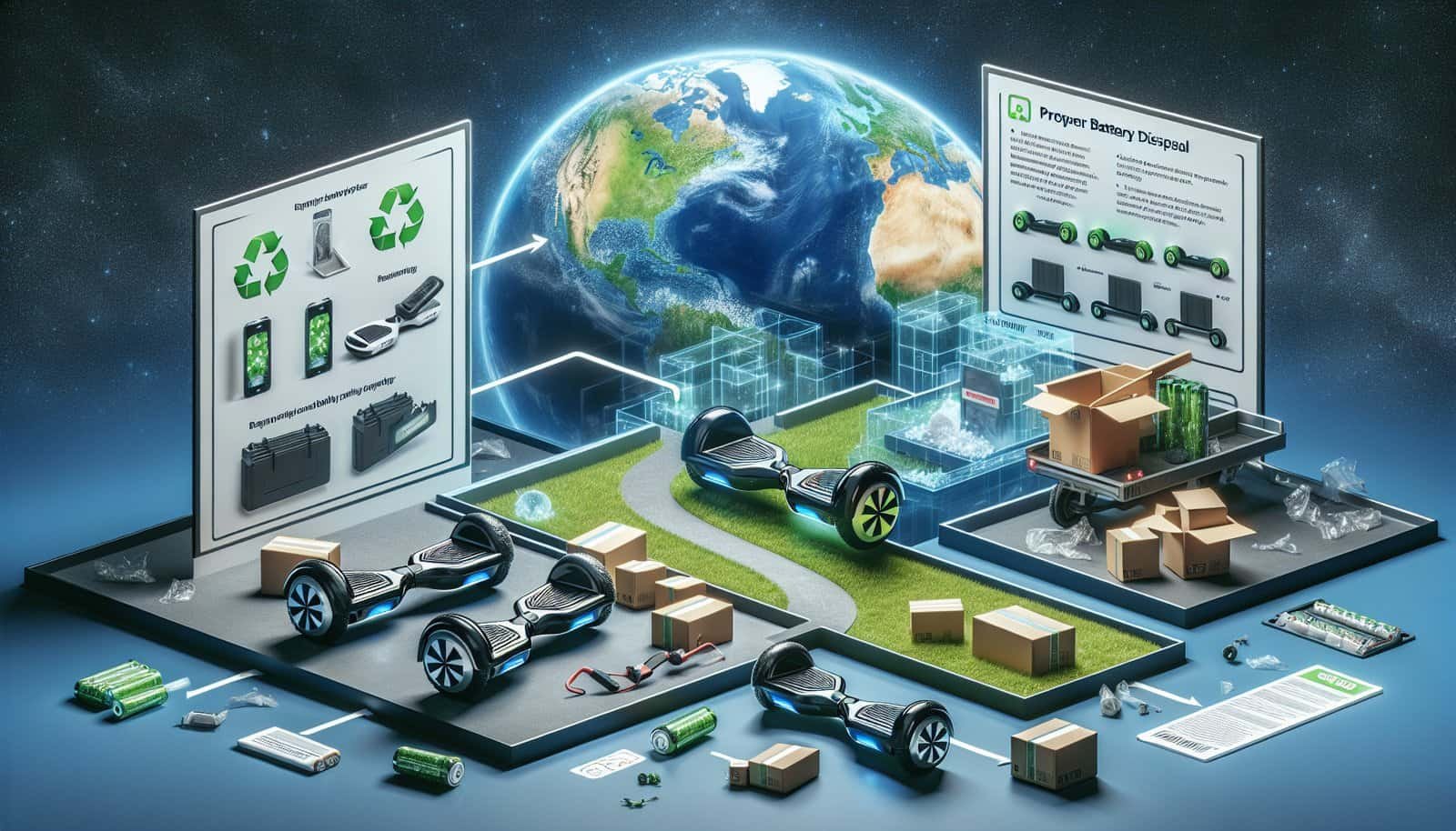 How Do I Properly Dispose Of The Battery In My Hoverboard? How Do I Properly Dispose Of The Battery In My Hoverboard?