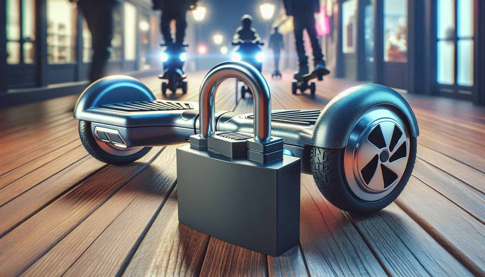 How Do I Secure My Hoverboard When Parking It In Public Spaces?