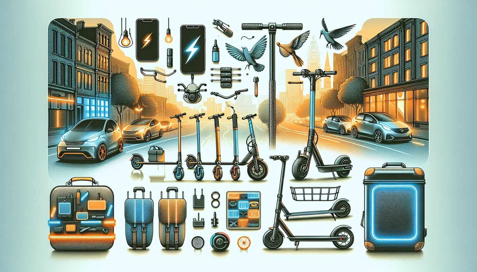 What Accessories Are Available For Electric Scooters?