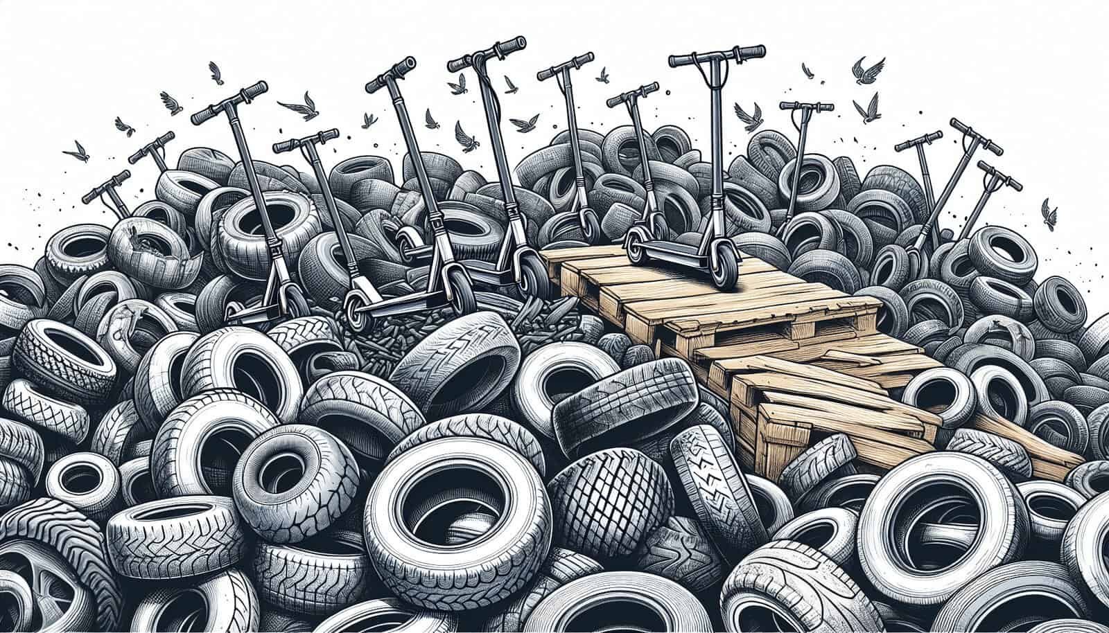 How Do I Properly Dispose Of Worn-out Or Damaged Tires From My Electric Scooter? How Do I Properly Dispose Of Worn-out Or Damaged Tires From My Electric Scooter?