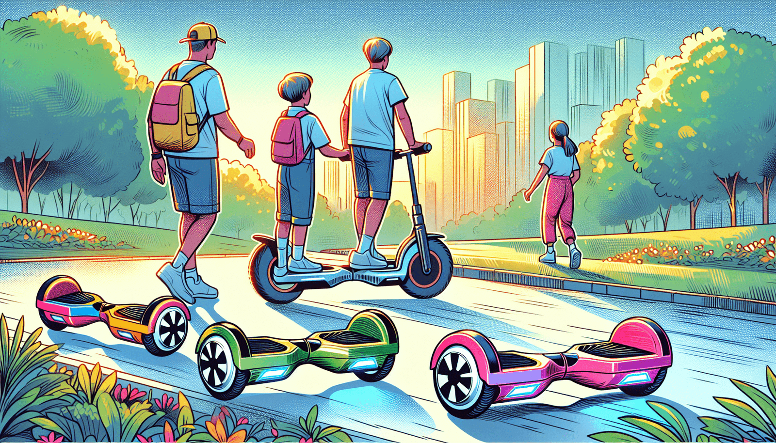 Can I Ride A Hoverboard With My Child On A Separate Hoverboard?