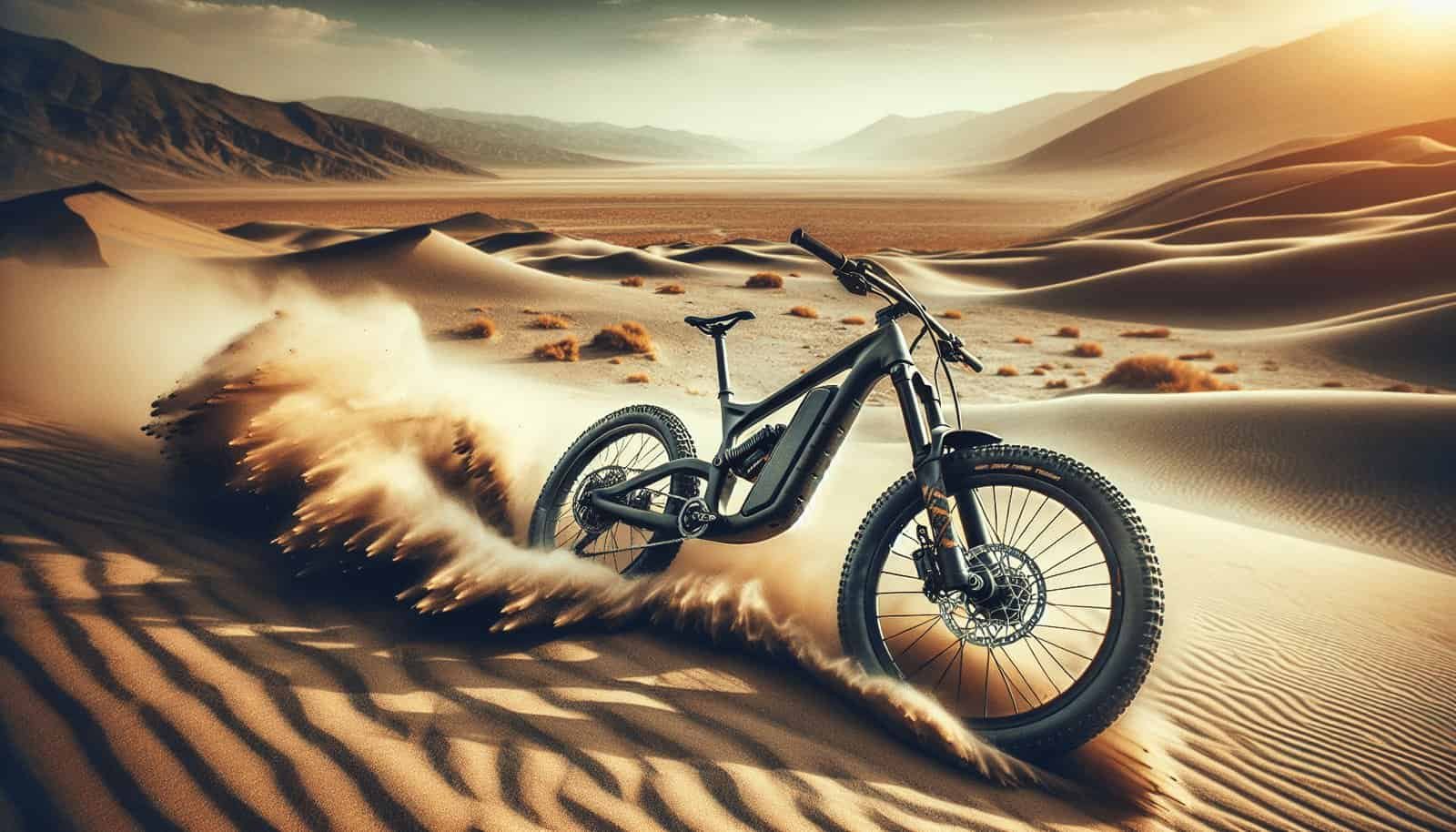How Do Electric Bikes Handle In Sandy Or Loose Terrain?
