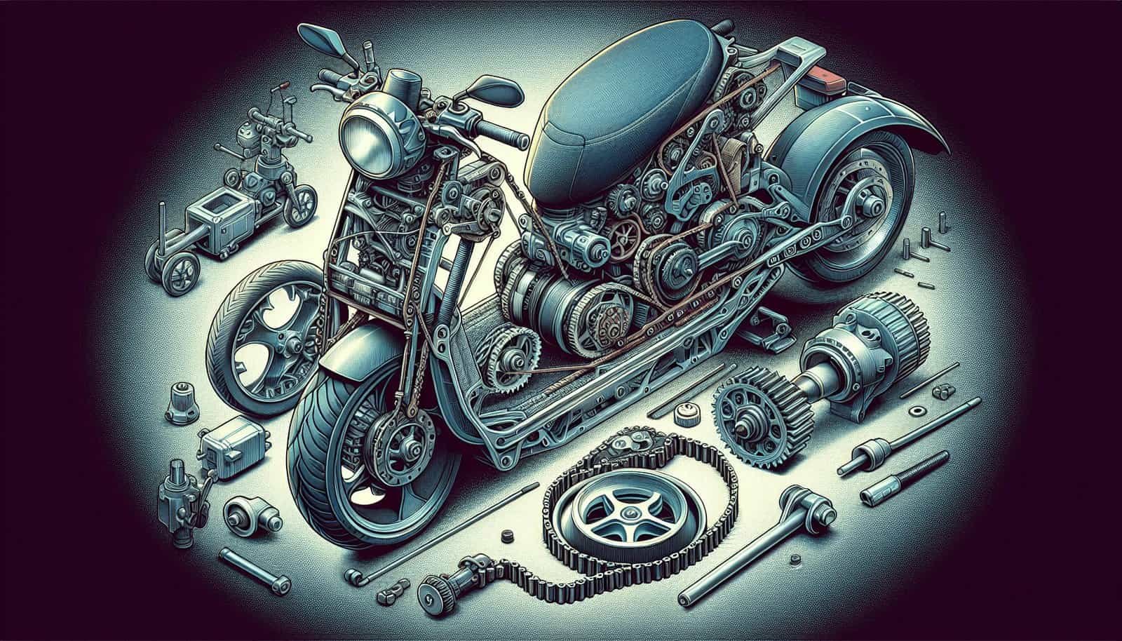 How Do I Check And Replace The Electric Scooters Drive Belt Or Chain?