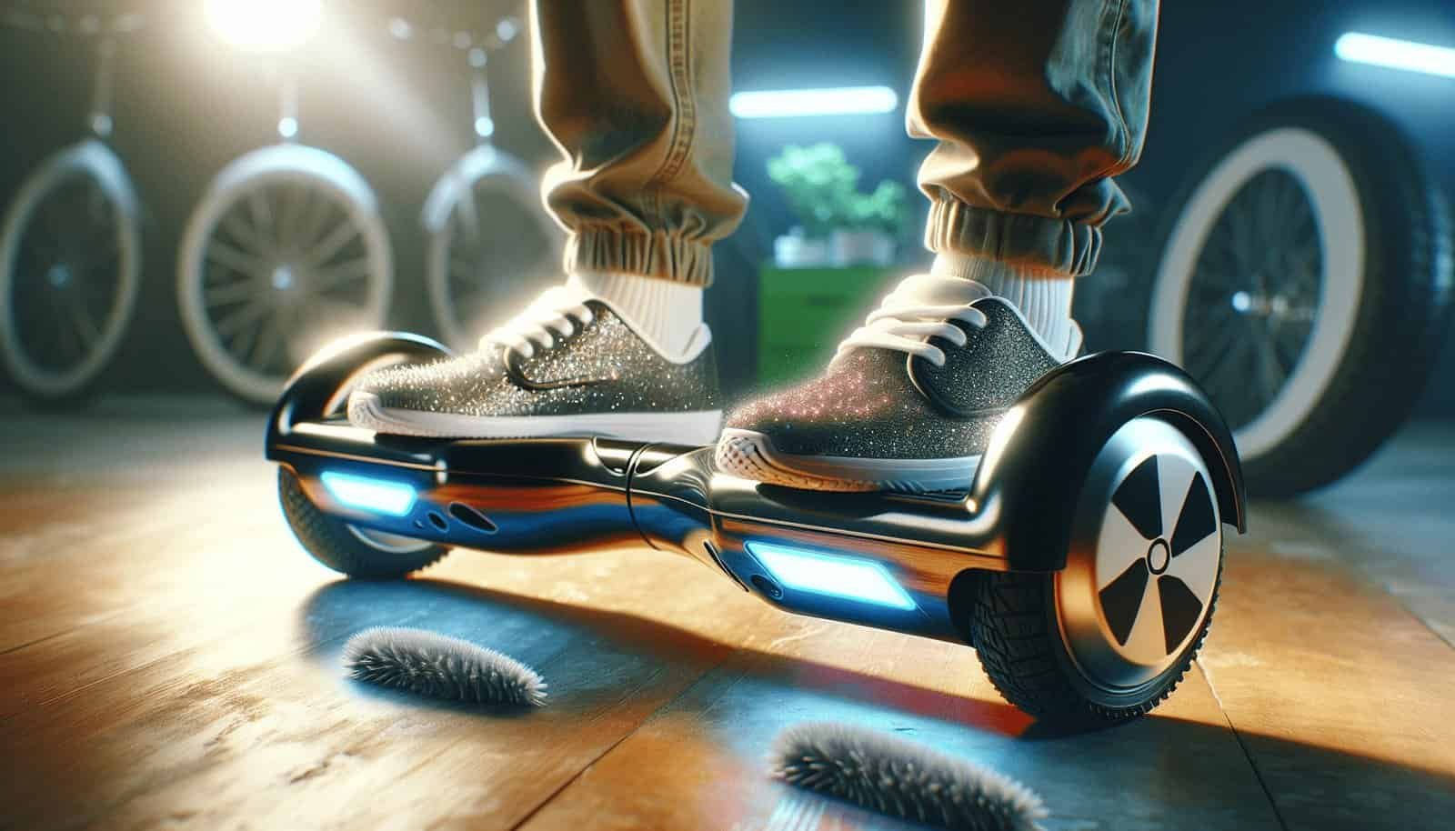 What Is The Recommended Way To Clean And Maintain The Hoverboards Foot Straps?