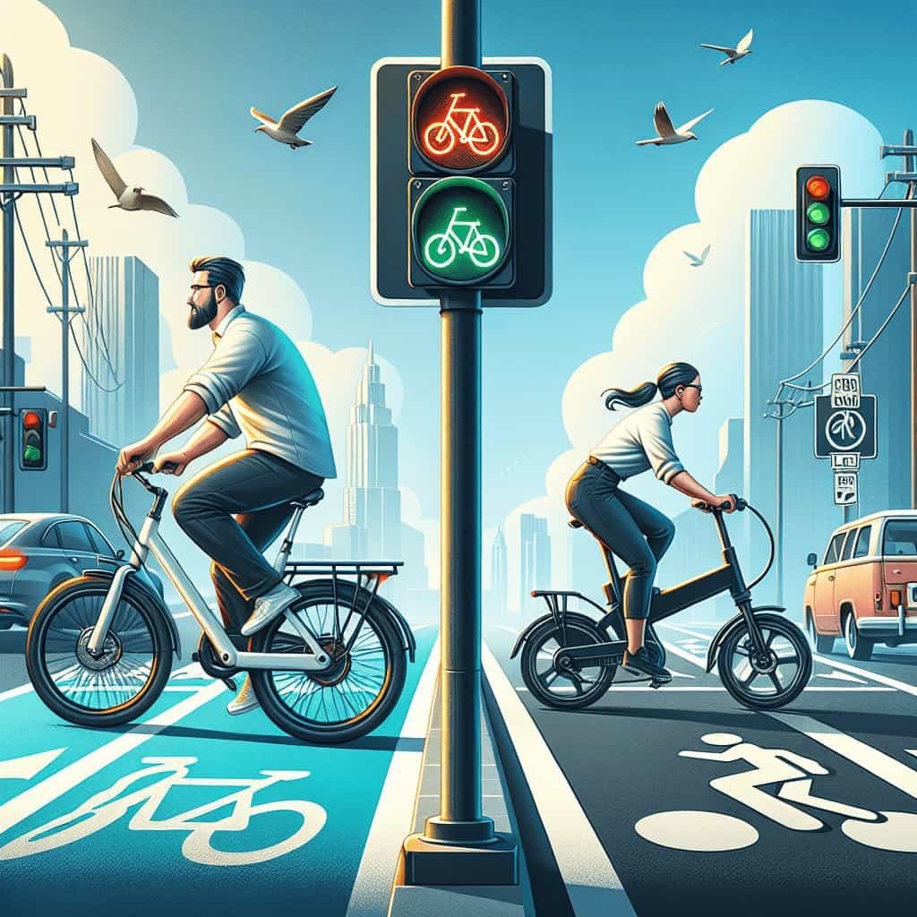 Can I Ride An Electric Bike In Bike Lanes Designated For Traditional Bikes?