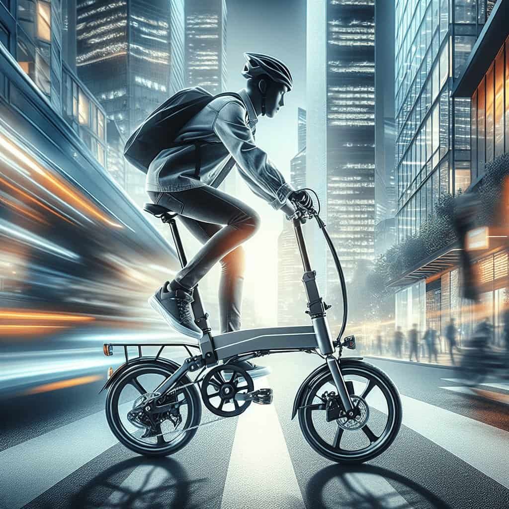 COMFYGO Futuro Foldable Lightweight Electric Bike - 35 Mile Range 48V 350W Motor Electric City Bike for Adults, Shimano 7 Speed Shift, Step Through Motorized Bike by GOBIKE COMFYGO Futuro Foldable Lightweight Electric Bike - 35 Mile Range 48V 350W Motor Electric City Bike for Adults, Shimano 7 Speed Shift, Step Through Motorized Bike by GOBIKE