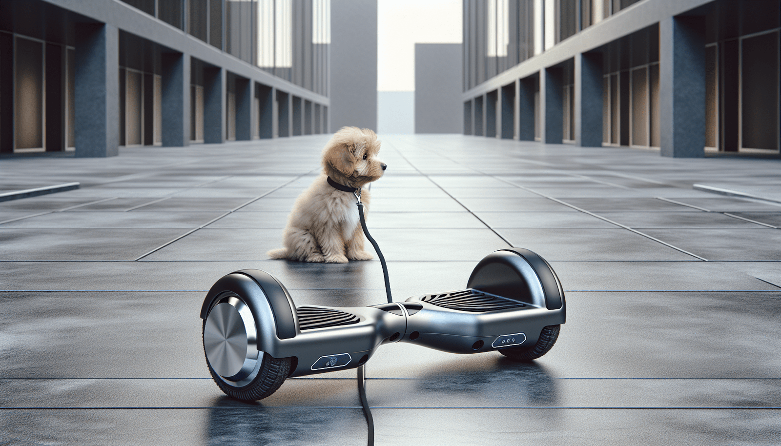 Can I Ride A Hoverboard With A Pet On A Leash?