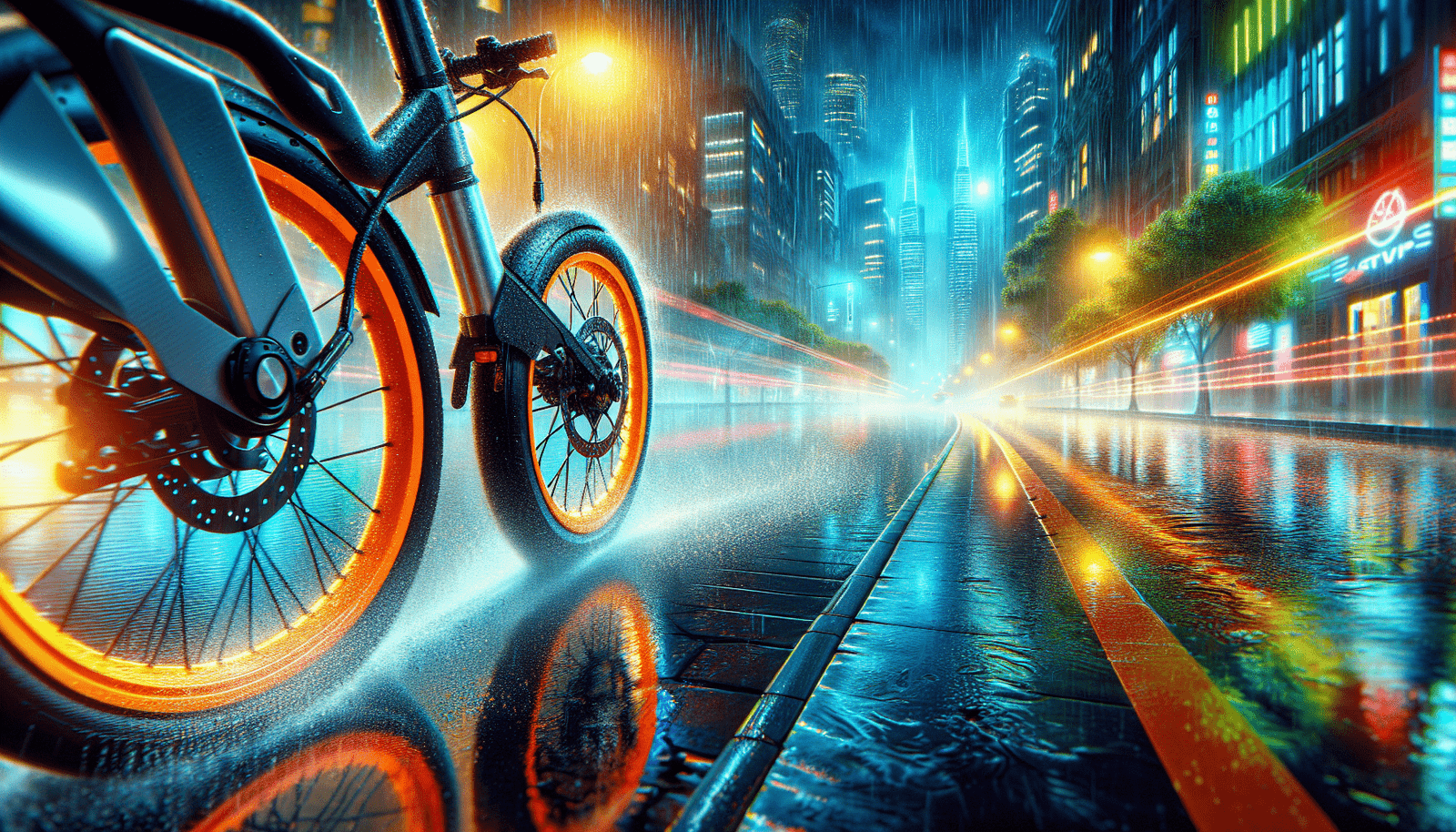 How Do Electric Bikes Handle In Wet And Slippery Conditions?