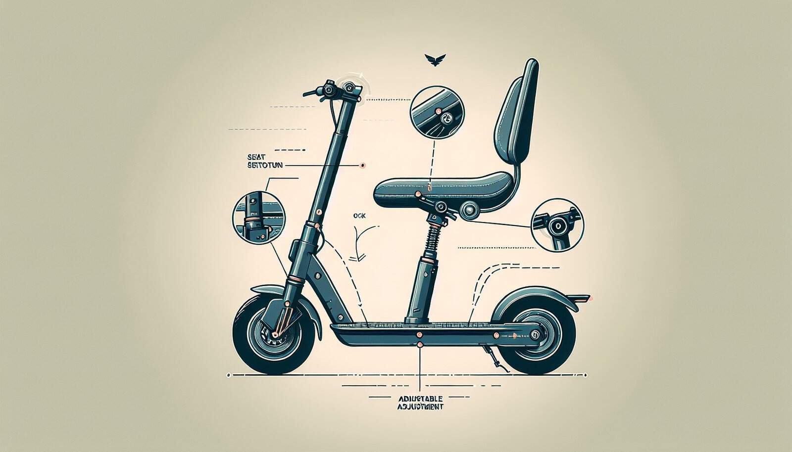 How Do I Adjust The Height Of The Seat On My Electric Scooter?