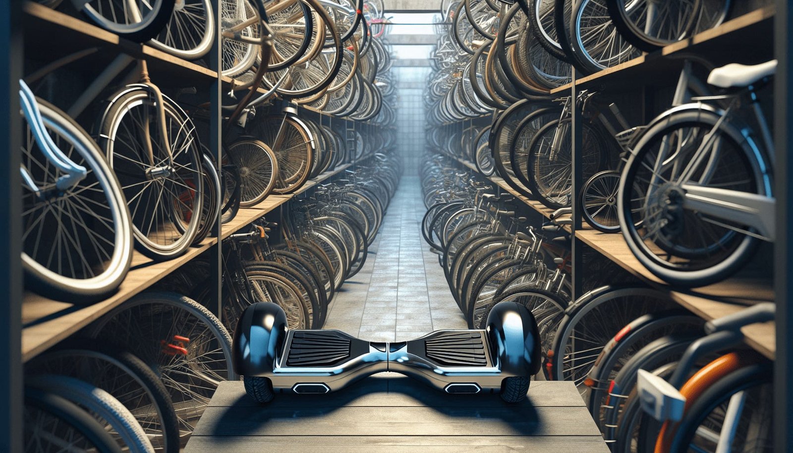 Can I Ride A Hoverboard In Crowded Bike Storage Areas?